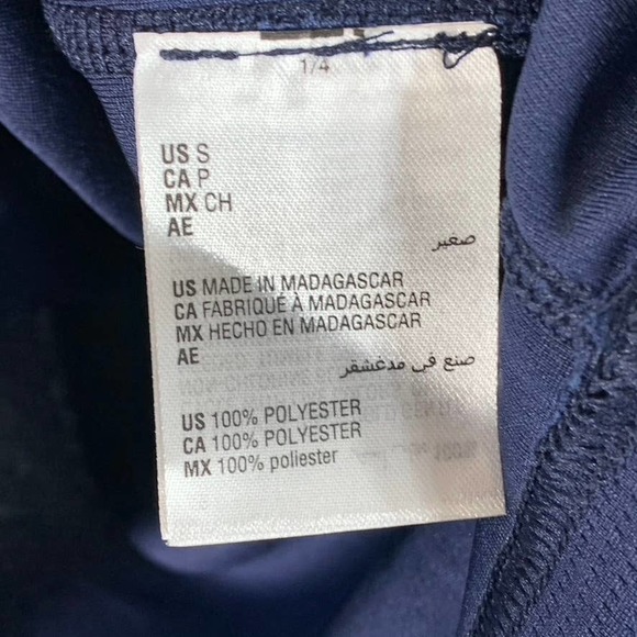 ID Ideology Men's Indigo Sea Rapidry Moisture-Wicking Mesh Crewneck T-Shirt SZ S - Picture 7 of 8